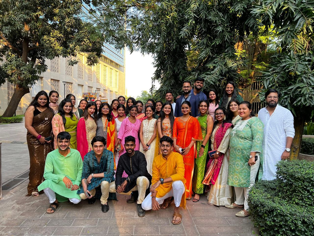 The Selections Sourcing team dressed up for a festive celebration